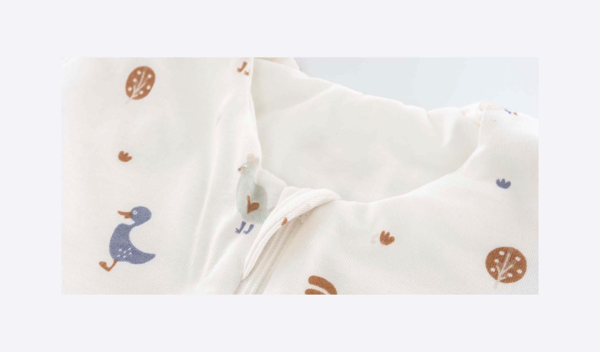 Träumeland Babyschlafsack Sommerschlafsack LIEBMICH Größen Baumwolle Kikeriki, den 60-110 in