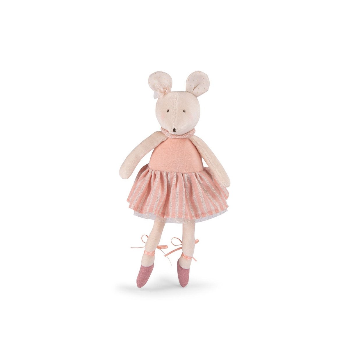 Kuscheltier Plüschtier Maus rosa 35cm Stofftier in Geschenkbox