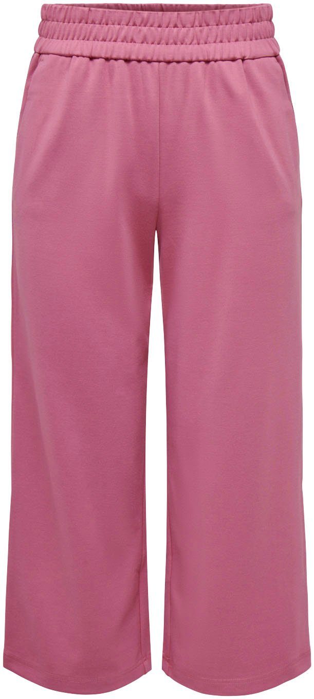 ONLY CULOTTE Wine Jogger ONLPOPTRASH-SUKI Pants MW PNT Rose LIFE