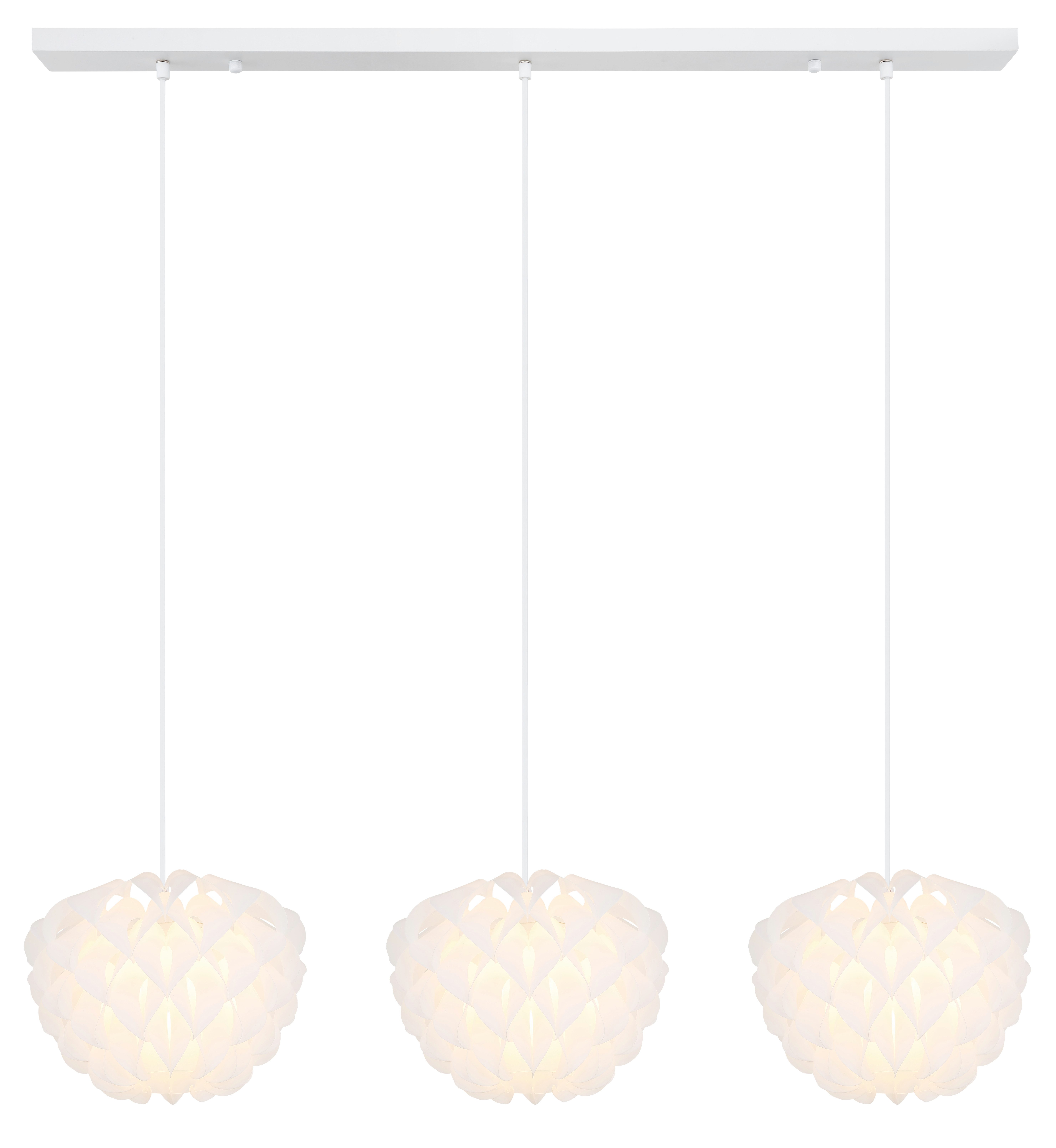 GLOBO LIGHTING Hängeleuchte IRENE, ohne Leuchtmittel, Hängelampe/Pendelleuchte/Esszimmer/Wohnzimmer/Esstisch