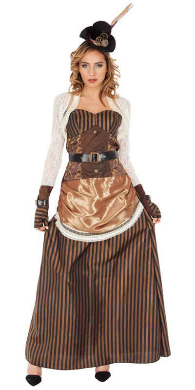 Das Kostümland Kostüm Steampunk Lady 'Dentelle' Kostüm für Damen