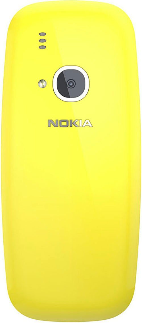 3310 gelb (6,1 Kamera) cm/2,4 2 GB Handy Speicherplatz, MP 16 Zoll, Nokia