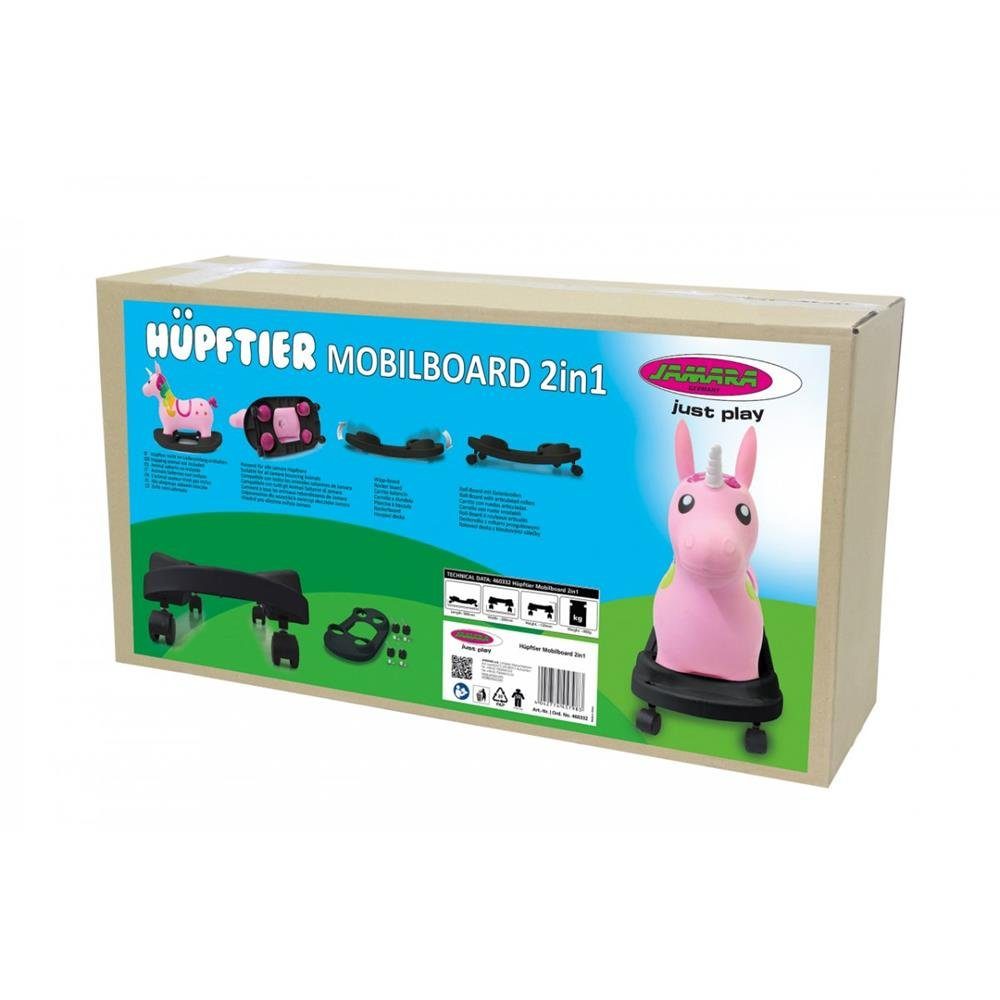 Hüpftier 2 Board in Rollfunktion Mobil Hopser, Hüpftiere Schaukelfunktion, oder Jamara Balanceboard für Jamara 1,