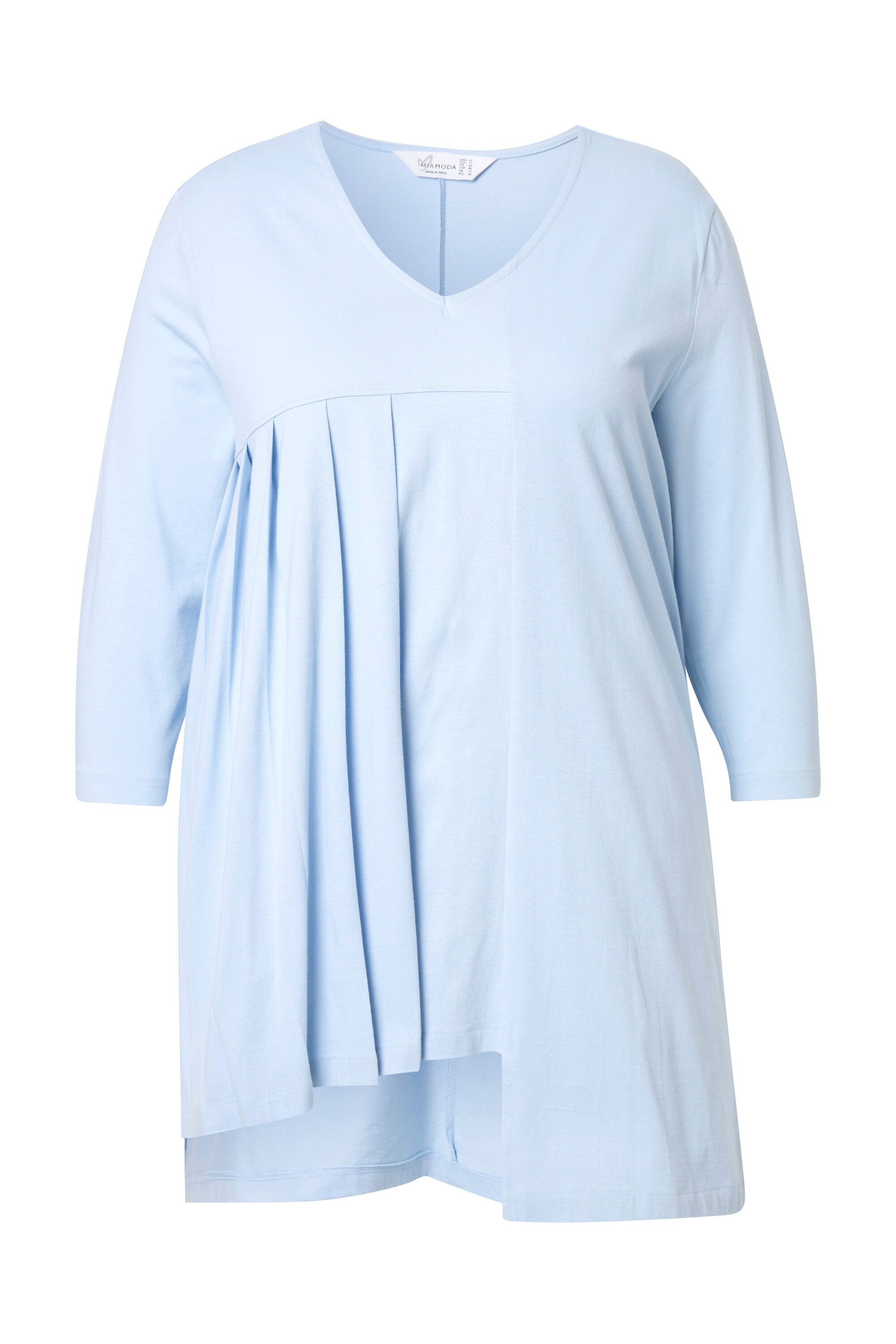 MIAMODA T-Shirt T-Shirt A-Linie Zierfalten asymmetrischer günstig online kaufen