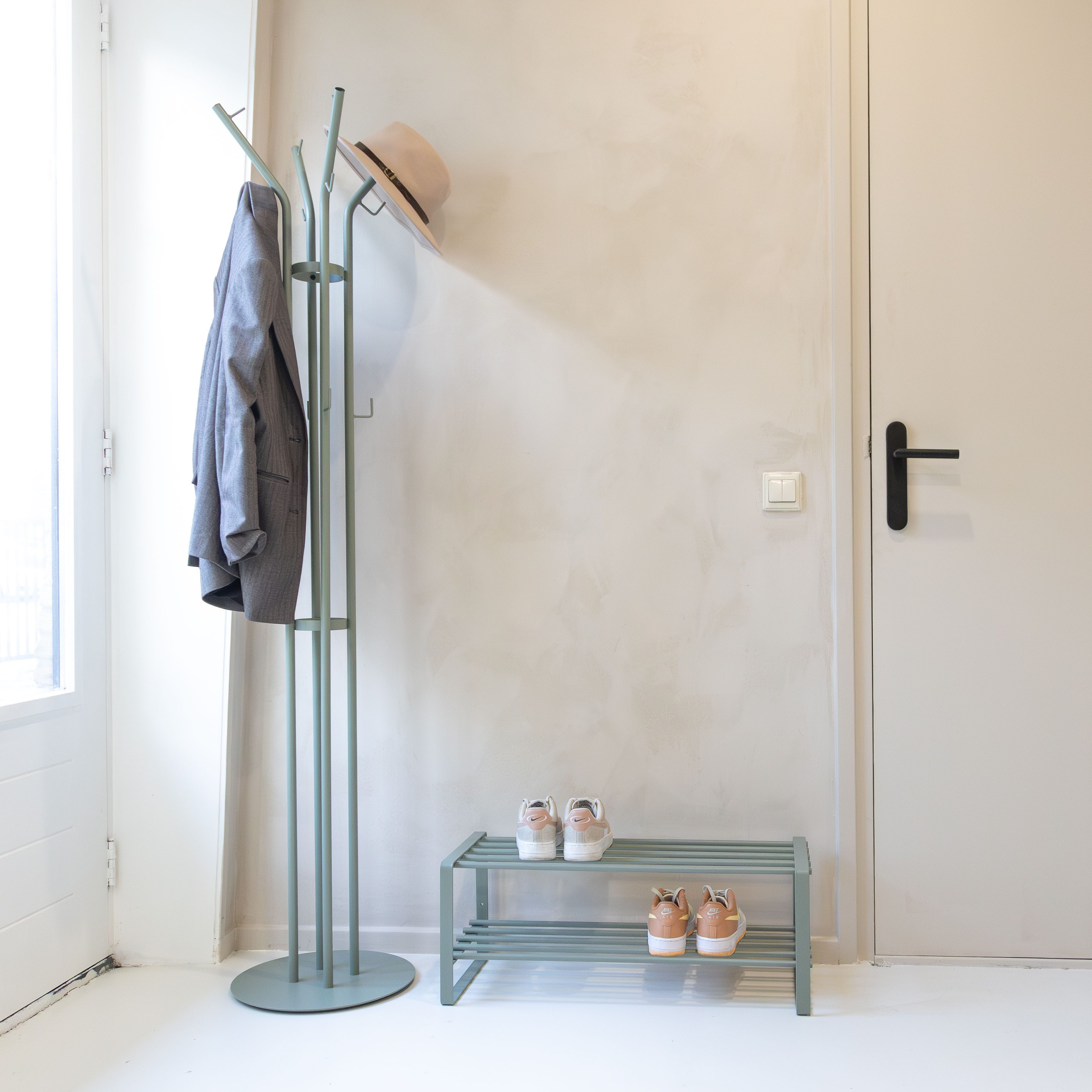 Spinder Design Garderobenständer CHARLY freistehende Garderobe, (1 St)