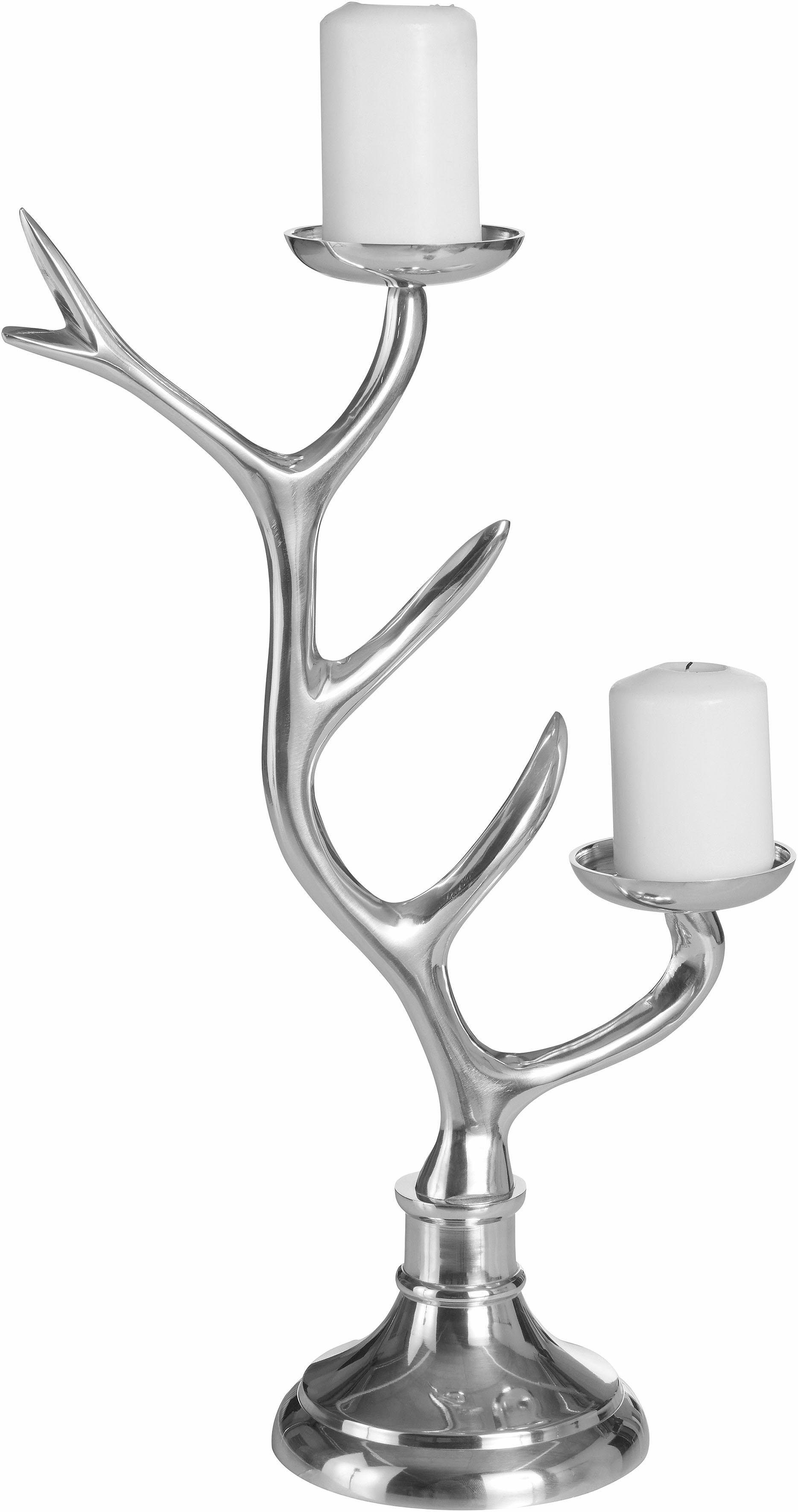 Home affaire Kerzenhalter Geweih, mit Schmuckhalter günstig online kaufen