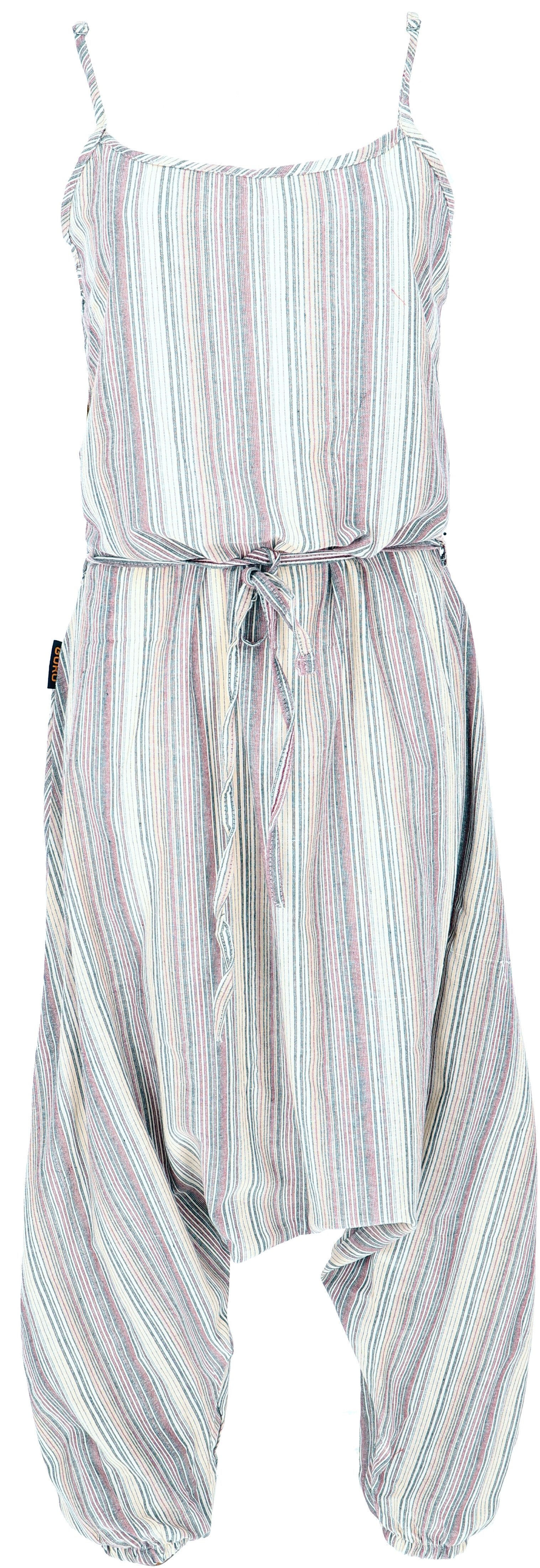 Guru-Shop Relaxhose Boho Jumpsuit, Baumwoll Sommer Pluderhose,.. alternativ günstig online kaufen
