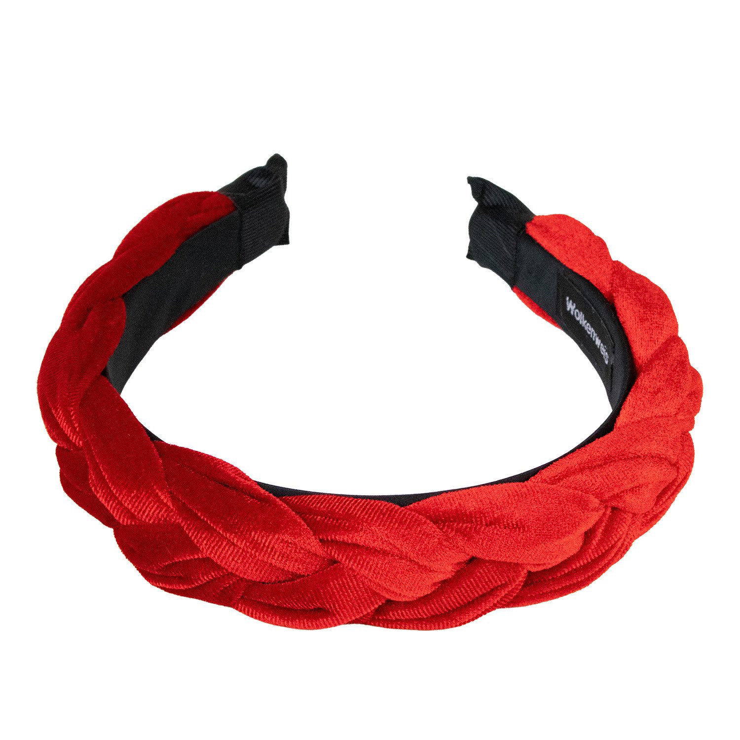 Trachtenland Diadem Flecht Haarreif 'Samira' aus Samt, Haarschmuck