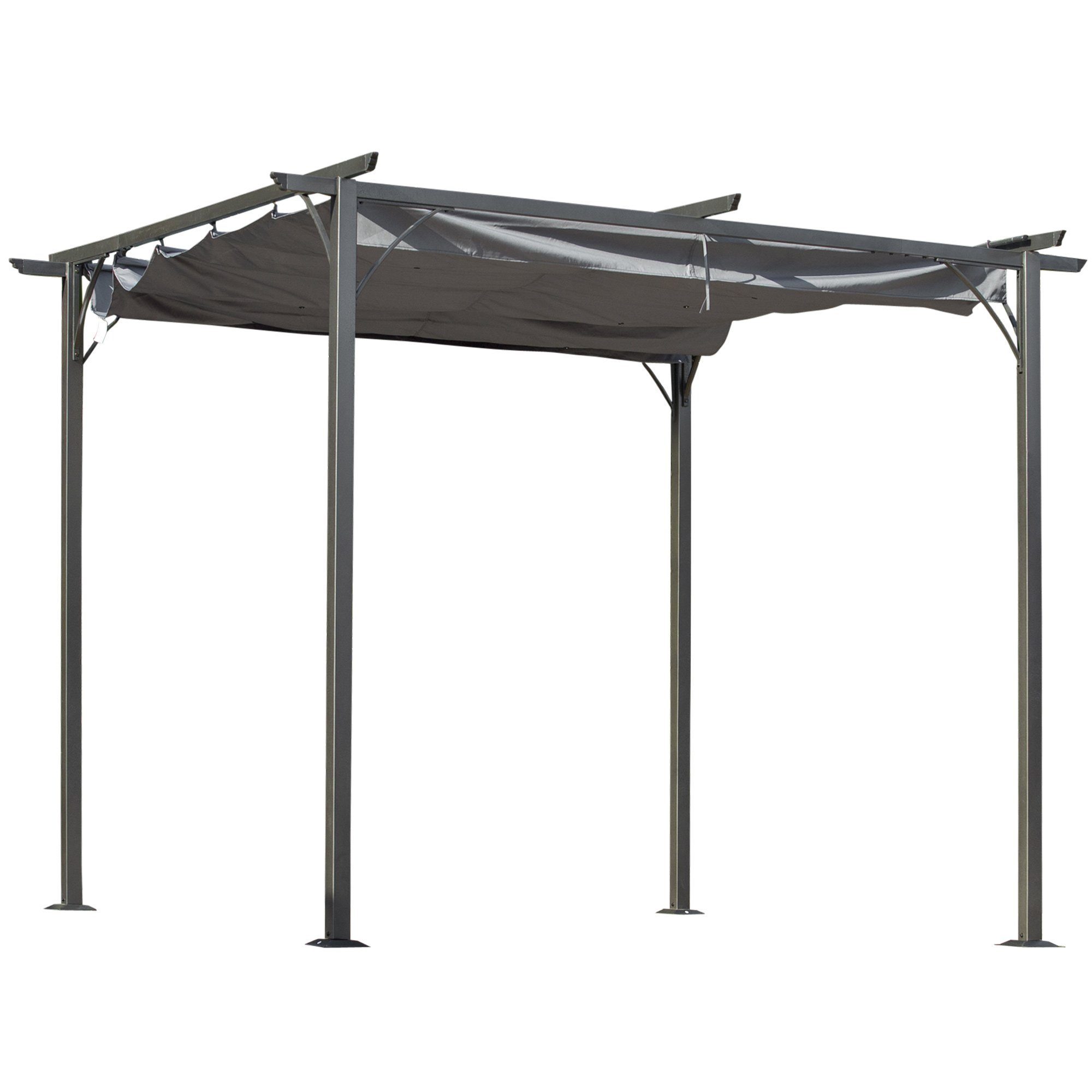 Outsunny Pergola Wasserdicht, BxTxH: 300x300x230 cm, günstig online kaufen