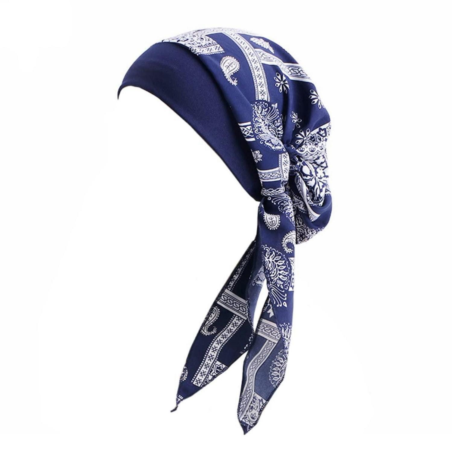 LuxusKollektion Turbanmütze Kopftuch Chemo Damen Turban Mütze Haarverlust #5