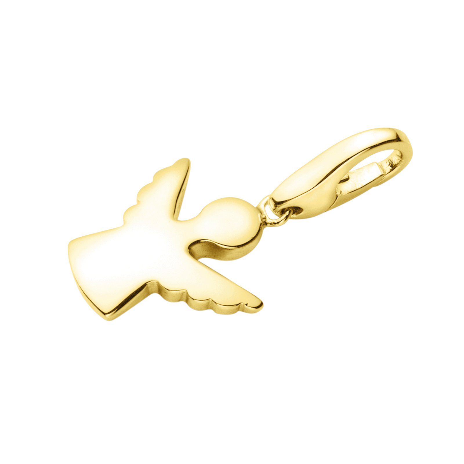 Charm Engel Engel, vergoldet, Silber 925