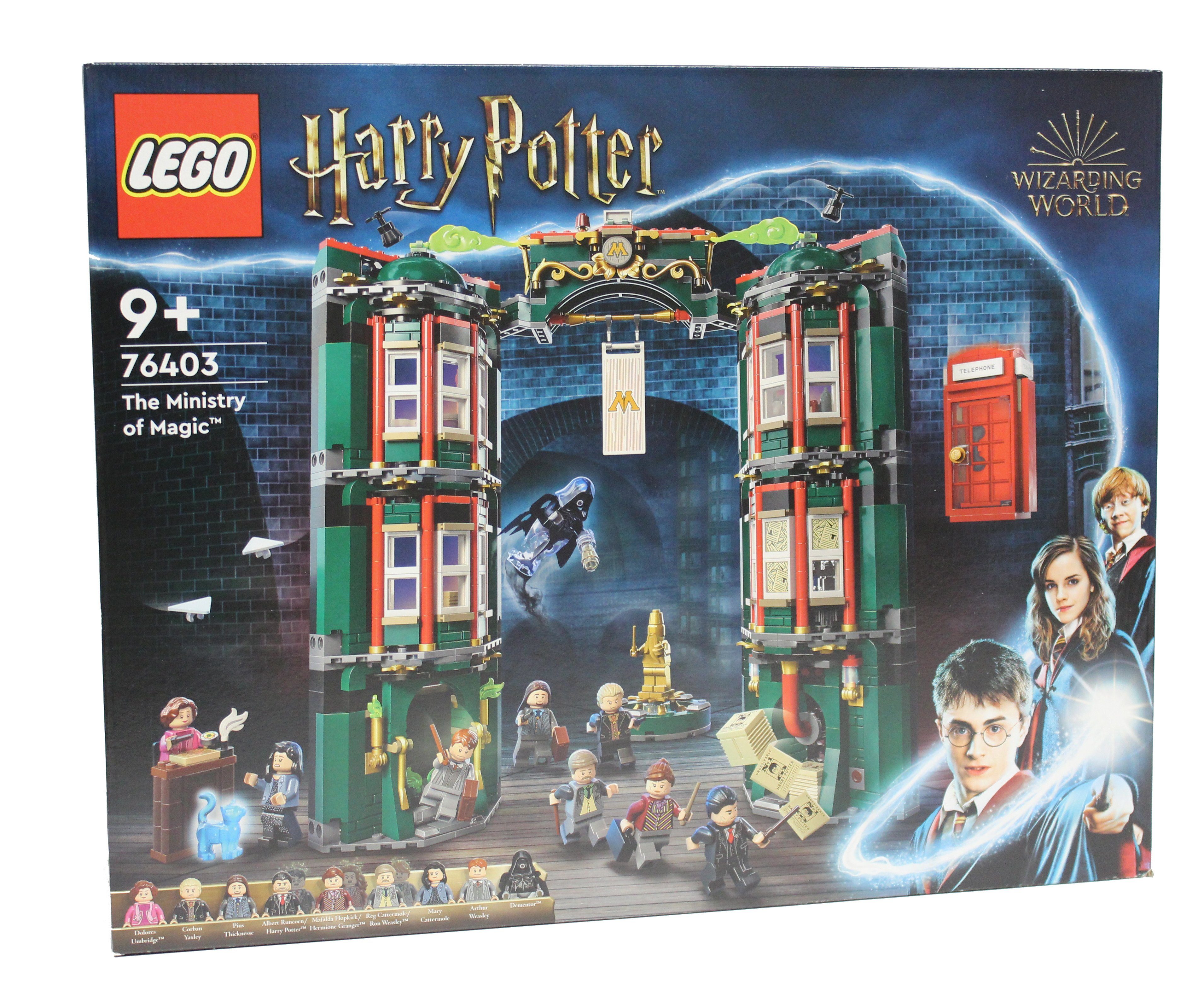 LEGO® Harry Potter Zaubereiministerium (76403) Spielbausteine, Modulares Set