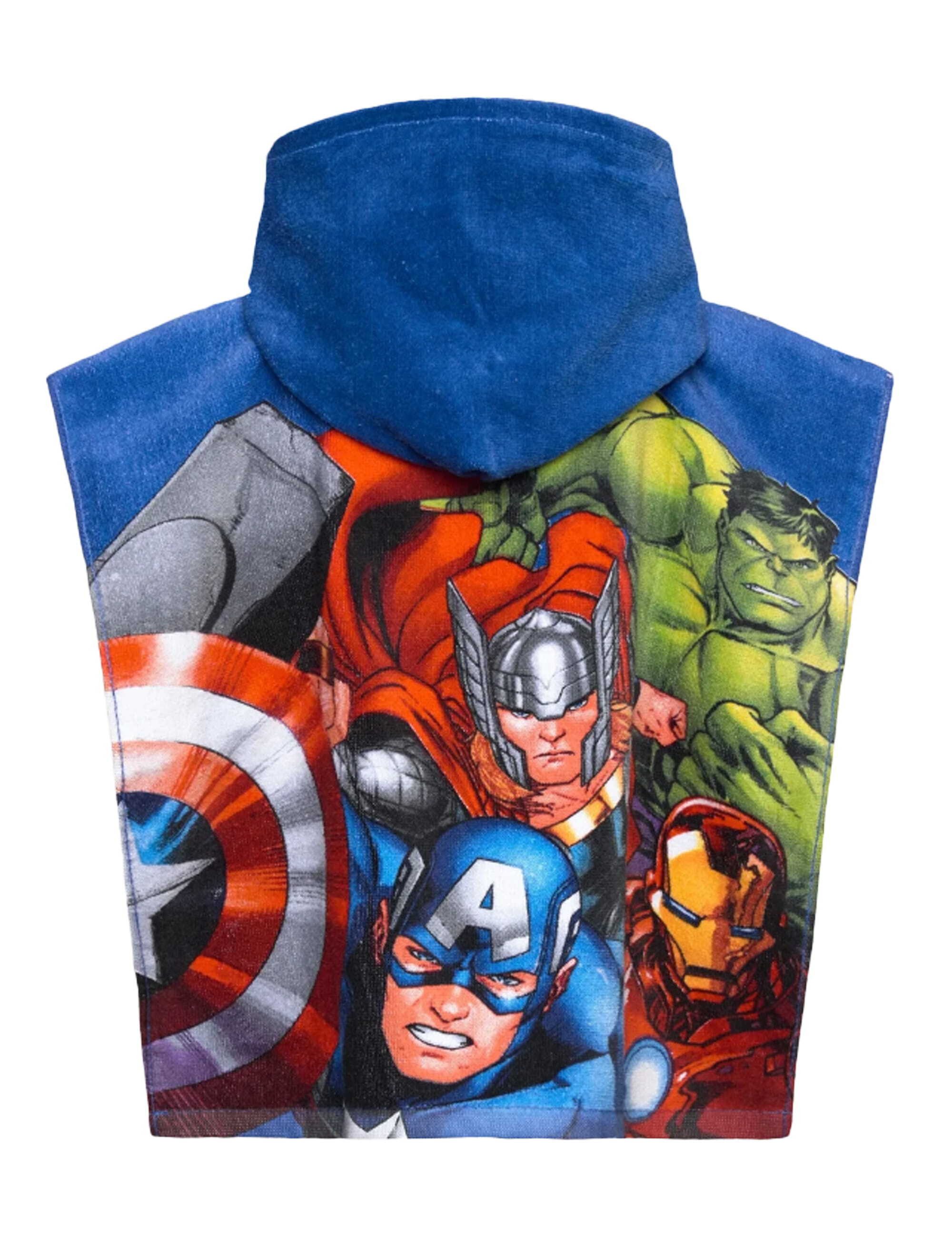 MARVEL Kapuzenhandtuch Badeponcho Avengers, 100% Baumwolle günstig online kaufen