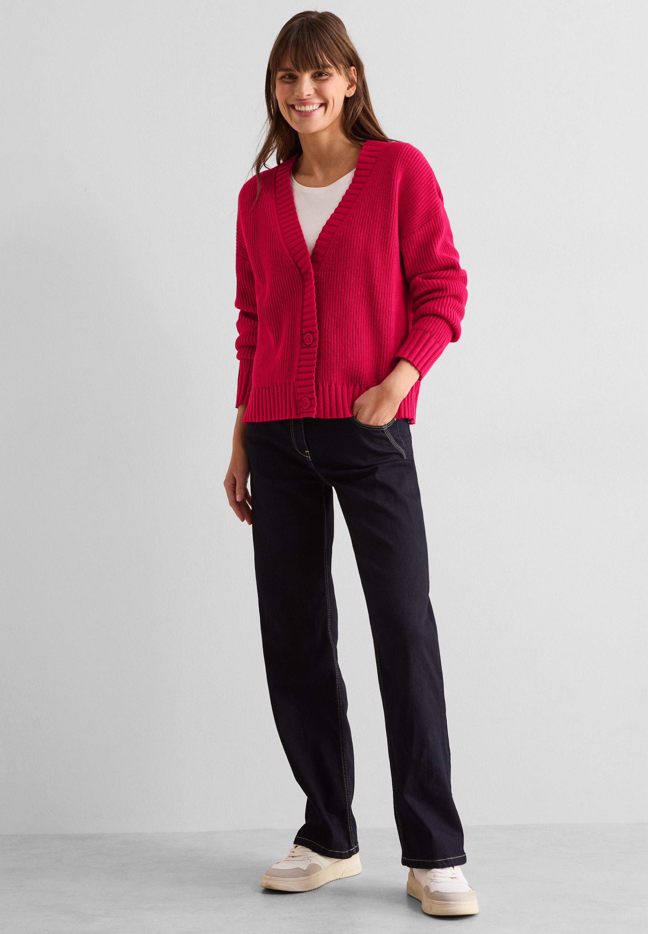 CECIL Cardigan mit Knopfleiste