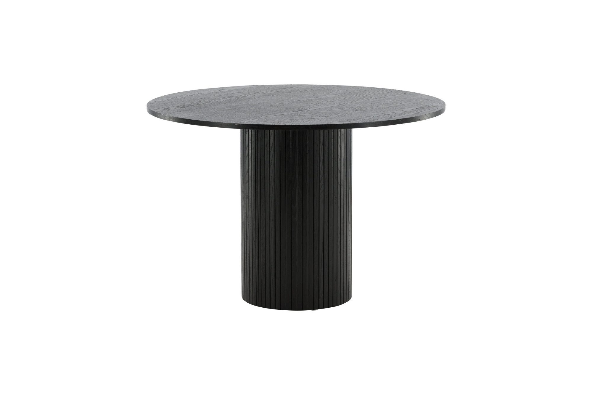 Venture Home Esstisch Bianca, runder Esstisch, Ø 110 cm, Esszimmertisch, MDF, Holzfurnier-Optik, rund, modern, urban