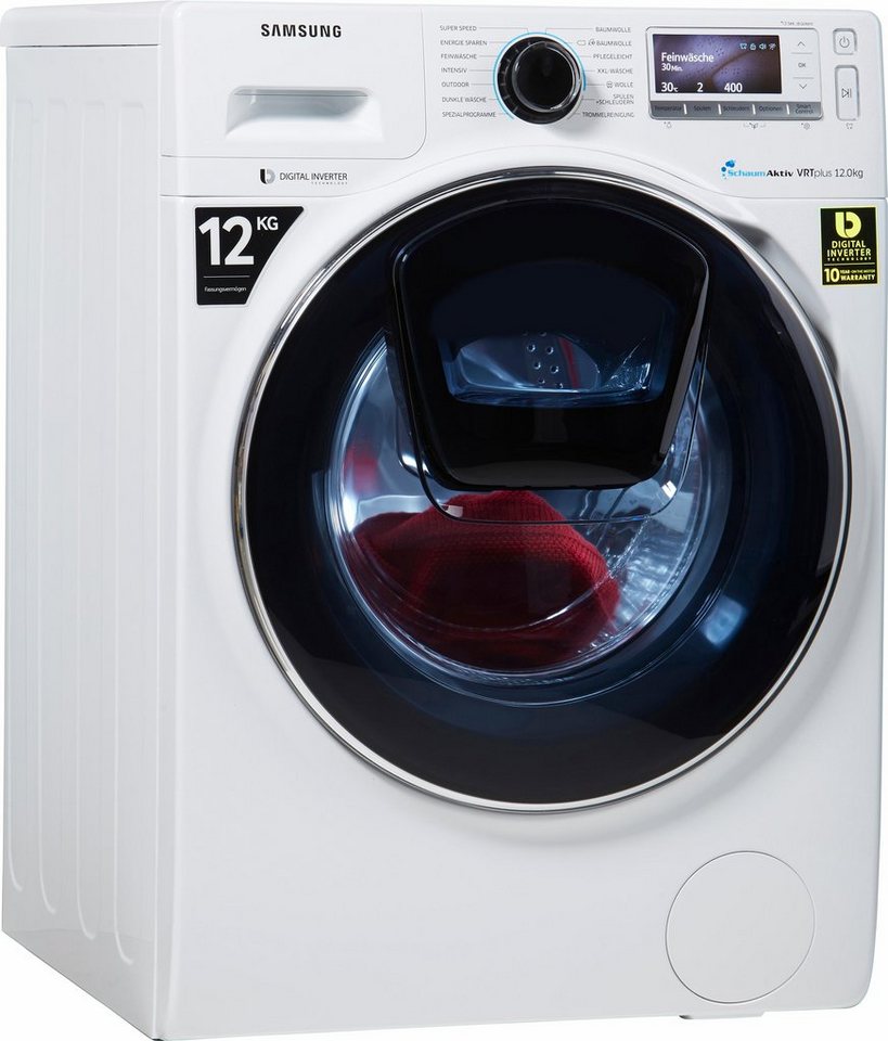 Samsung Waschmaschine WW8500 AddWash WW12K8402OW/EG, 12 kg, 1400 U ... Samsung Waschmaschine WW8500 AddWash WW12K8402OW/EG, 12 kg, 1400 U ...