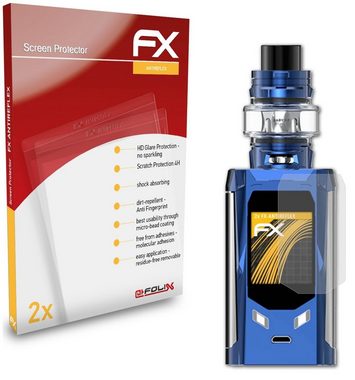 atFoliX Schutzfolie für Smok R-Kiss, (2 Folien), Entspiegelnd und stoßdämpfend