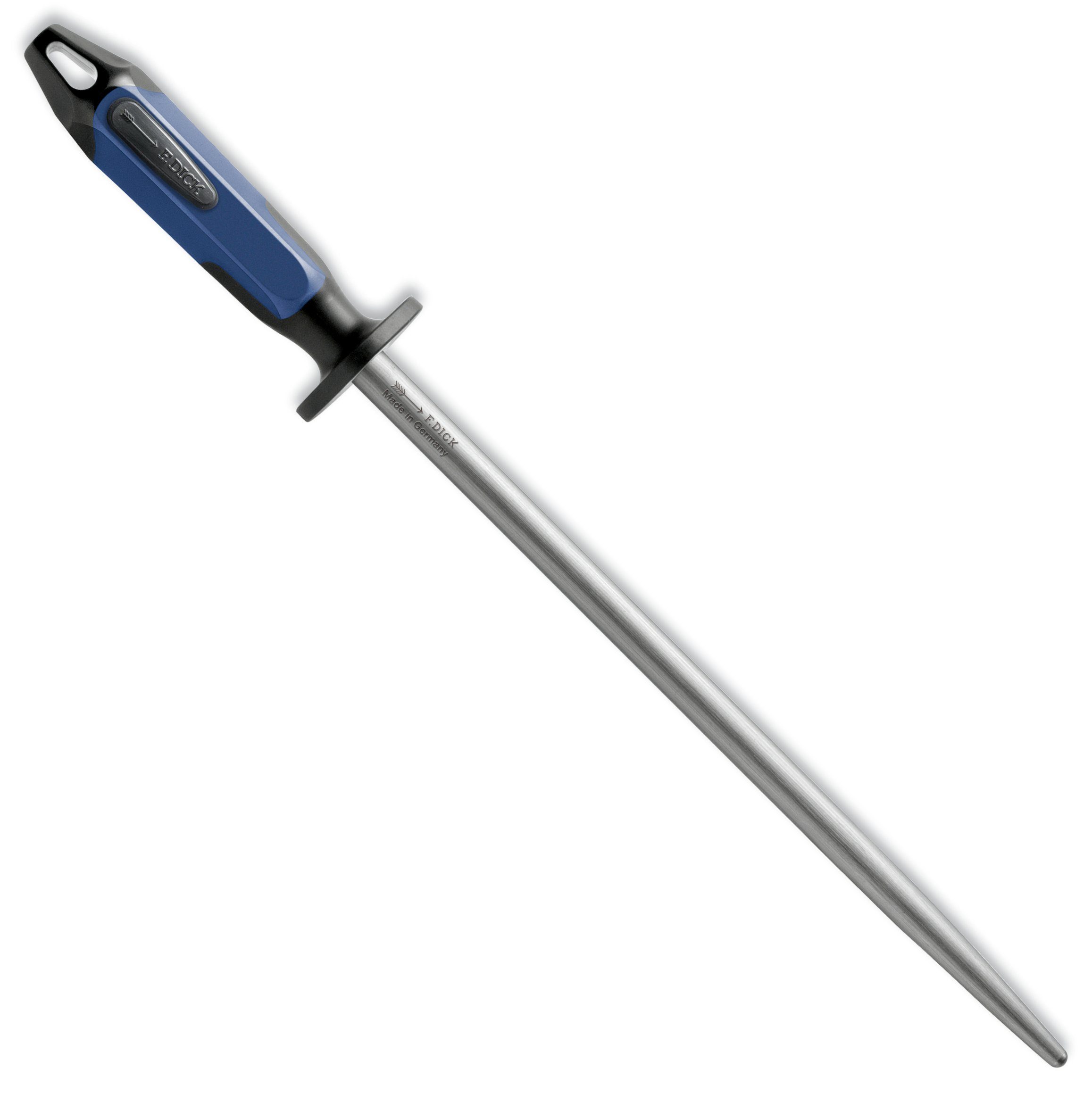 F. DICK Wetzstahl F. DICK Wetzstahl FINECUT 2K Fleischerstahl 30cm Messerschärfer rund