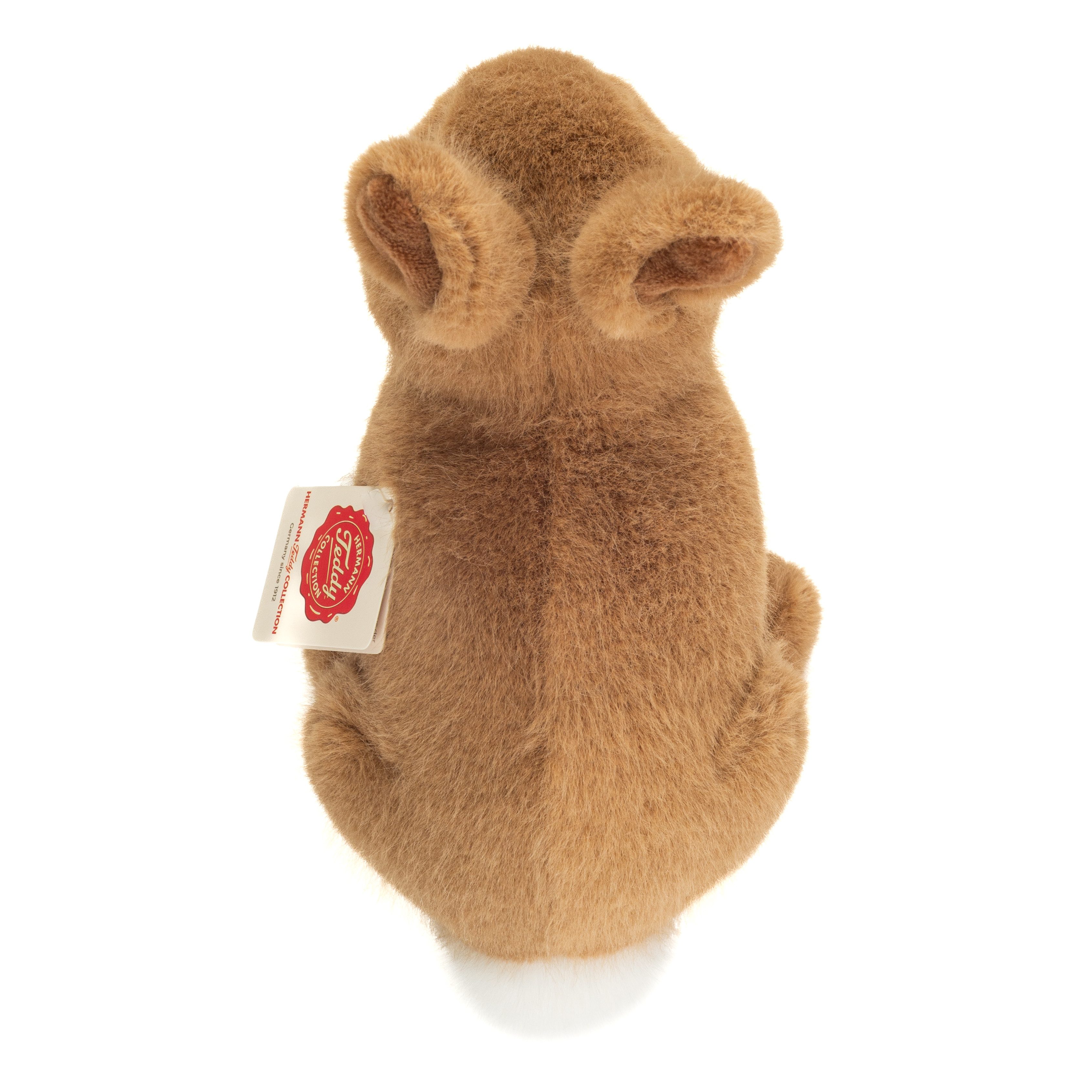 Teddy Hermann® Kuscheltier Hase, sitzend, braun, 20 cm, zum Teil aus recyceltem Material
