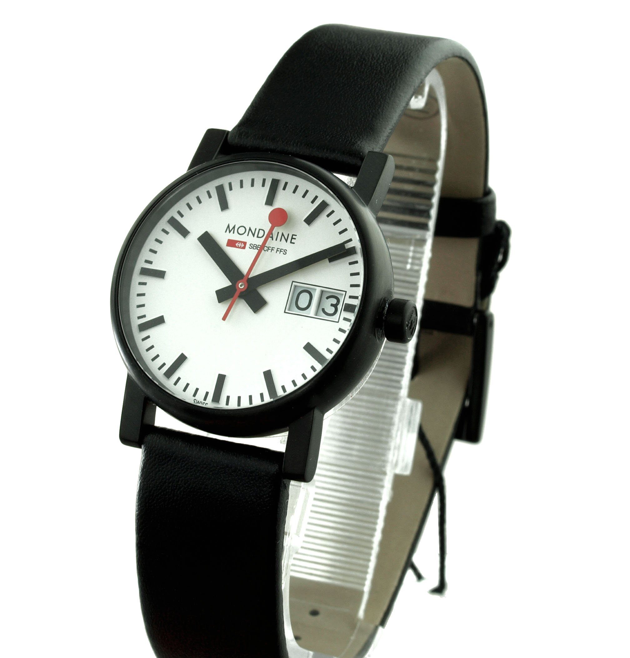 MONDAINE Schweizer Uhr Uhr Damen mm A669.30305.61SBB EVO 30 Ø