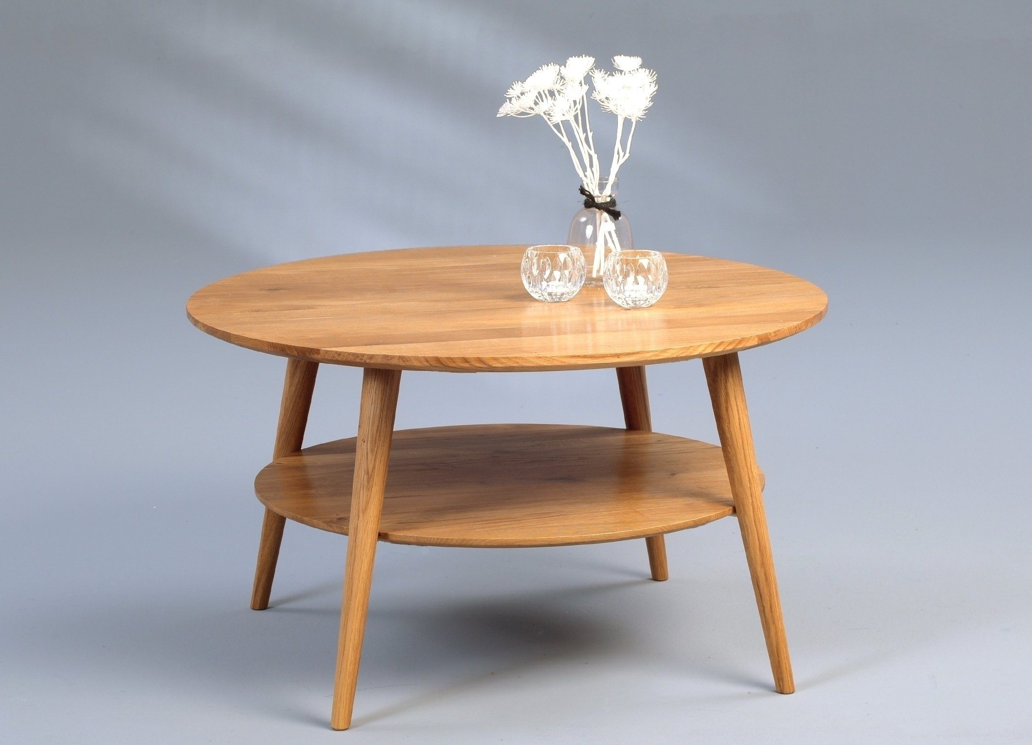 M2 Kollektion Couchtisch in Wildeiche, Wildeiche - 45x80cm (HxD)