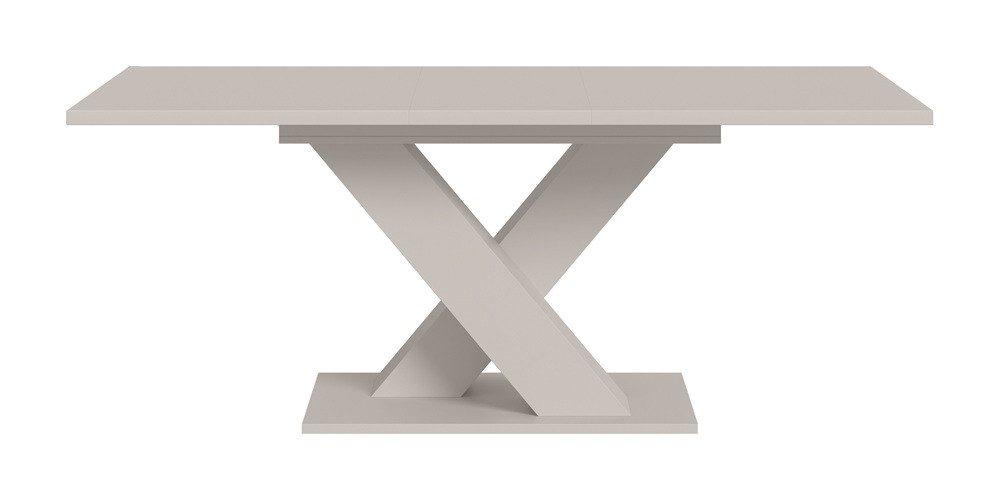 xonox.home Esstisch Esstisch Motion, ausziehbar, X-Fußgestell, Kaschmir, 150(190)x90, Küchentisch