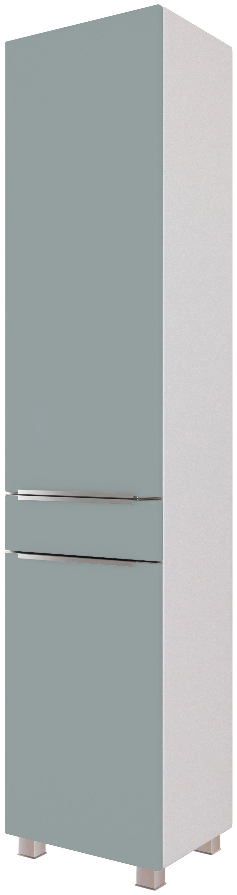 welltime Seitenschrank Matera Breite 40 cm, hochwertige matte MDF-Fronten und Softclose-Funktion