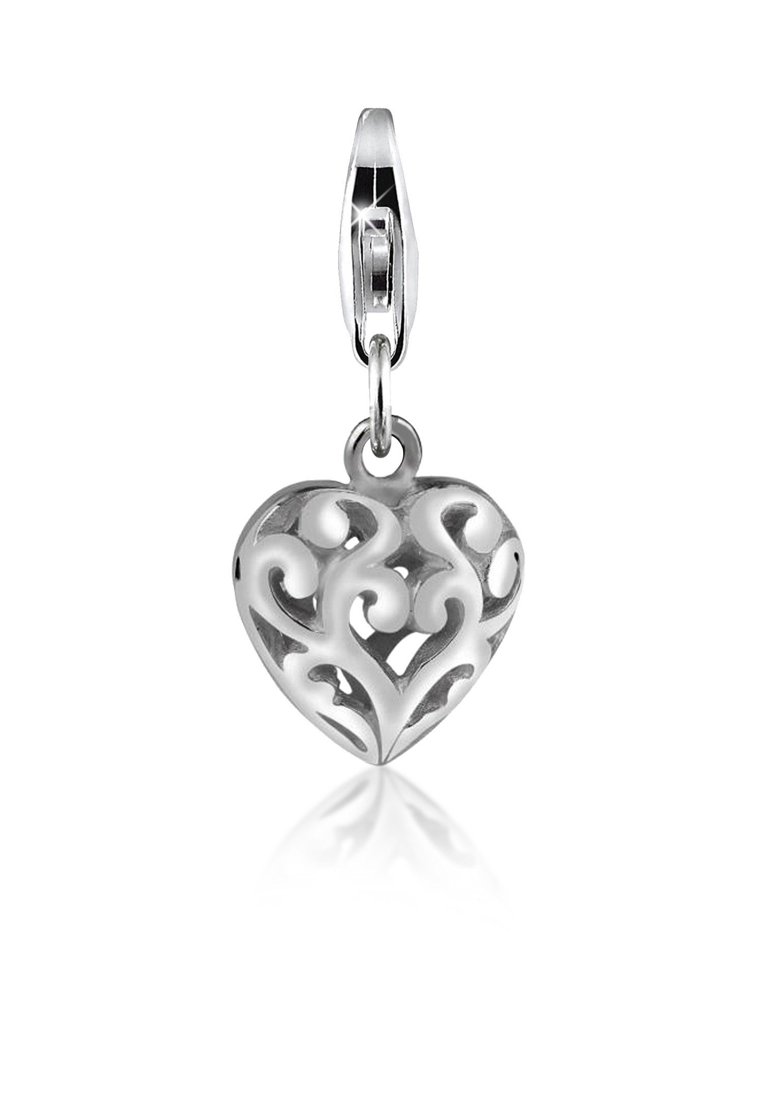 Charm Breloque Gants De Boxe – Argent 925 Véritable – Pendentif Mousqueton Pour Bracelet Collier Style Pandora – Bijou Fantaisie Sportif