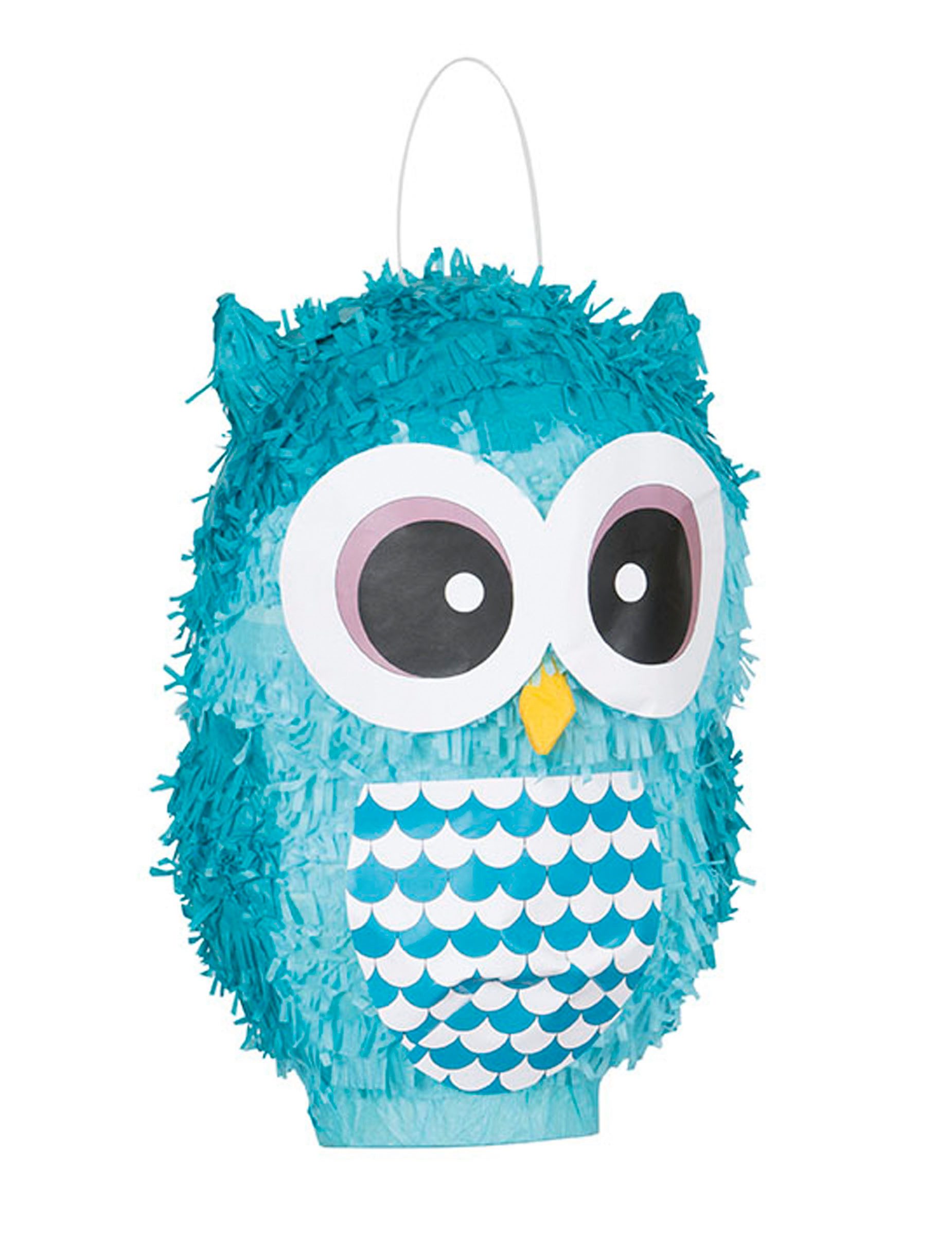 Kostüm Eule Piñata blau