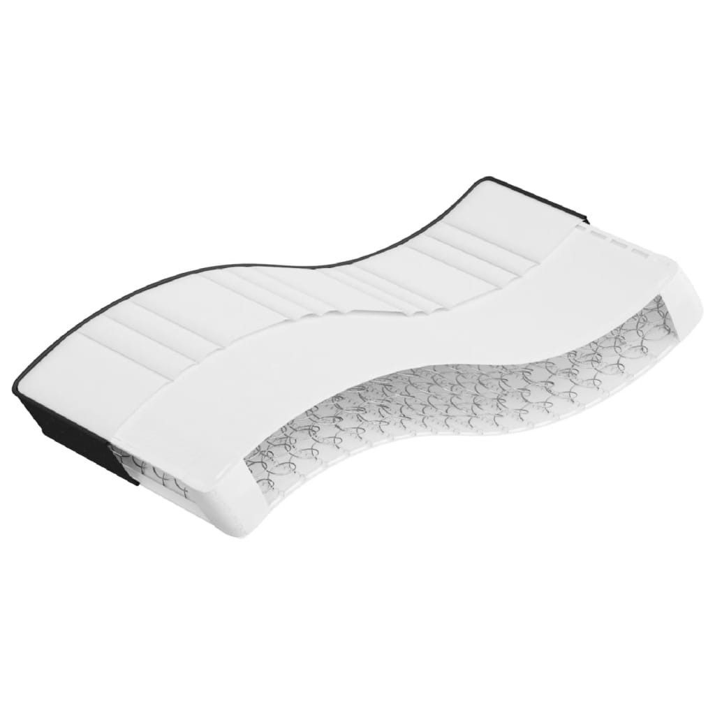 Boxspringmatratze Matratze Bonnell-Federkern Mittel 90x200 cm, vidaXL, 18 cm hoch