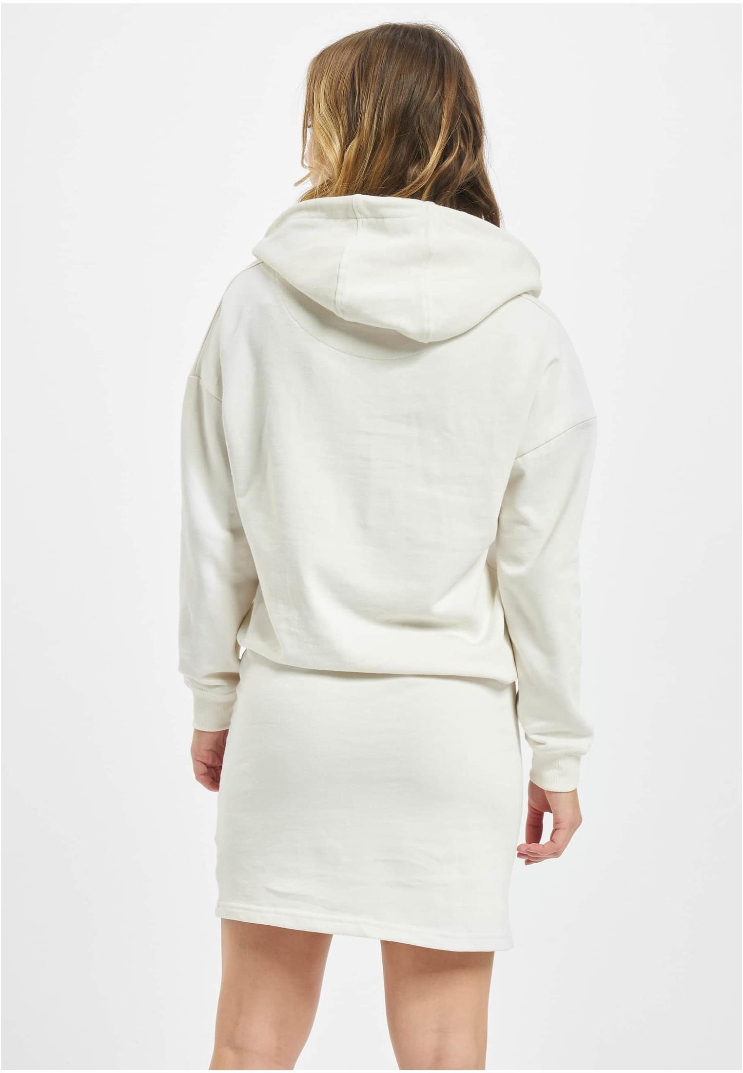 DEF Jerseykleid Herren Organic Cotton Hoody Dress (1-tlg), Schmeichelnde  Betonung der Taille