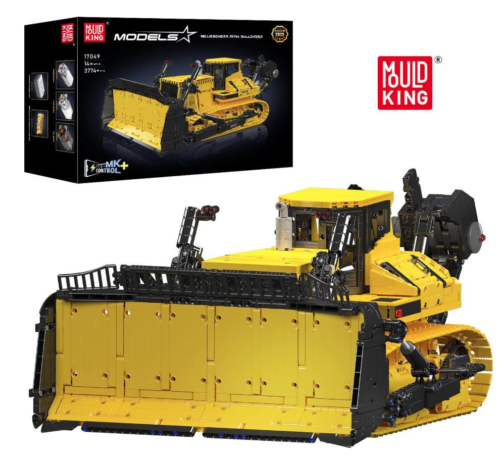 Mould King 17049 Bulldozer Konstruktions-Spielset, (3568 St)