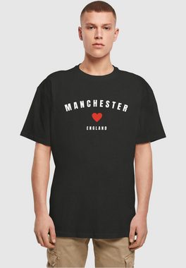 Merchcode T-Shirt Merchcode Herren Manchester X Heavy Oversize Tee-BY102 (1-tlg)