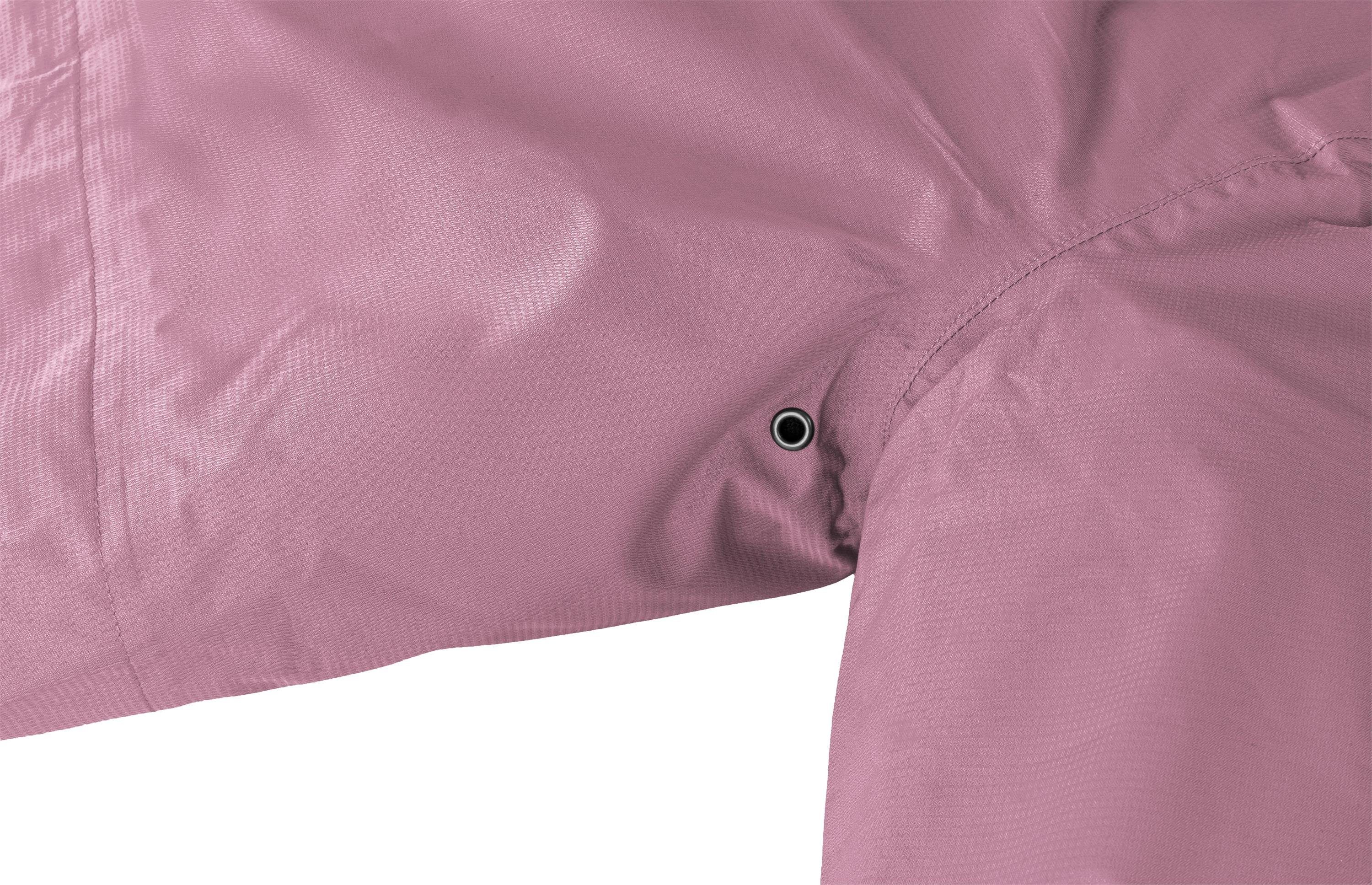 normani Regenjacke Kinder-Regenjacke Seattle Wasserdichte Outdoorjacke Regenmantel mit Kapuze und 3M Reflektoren – Bild 4 von 5