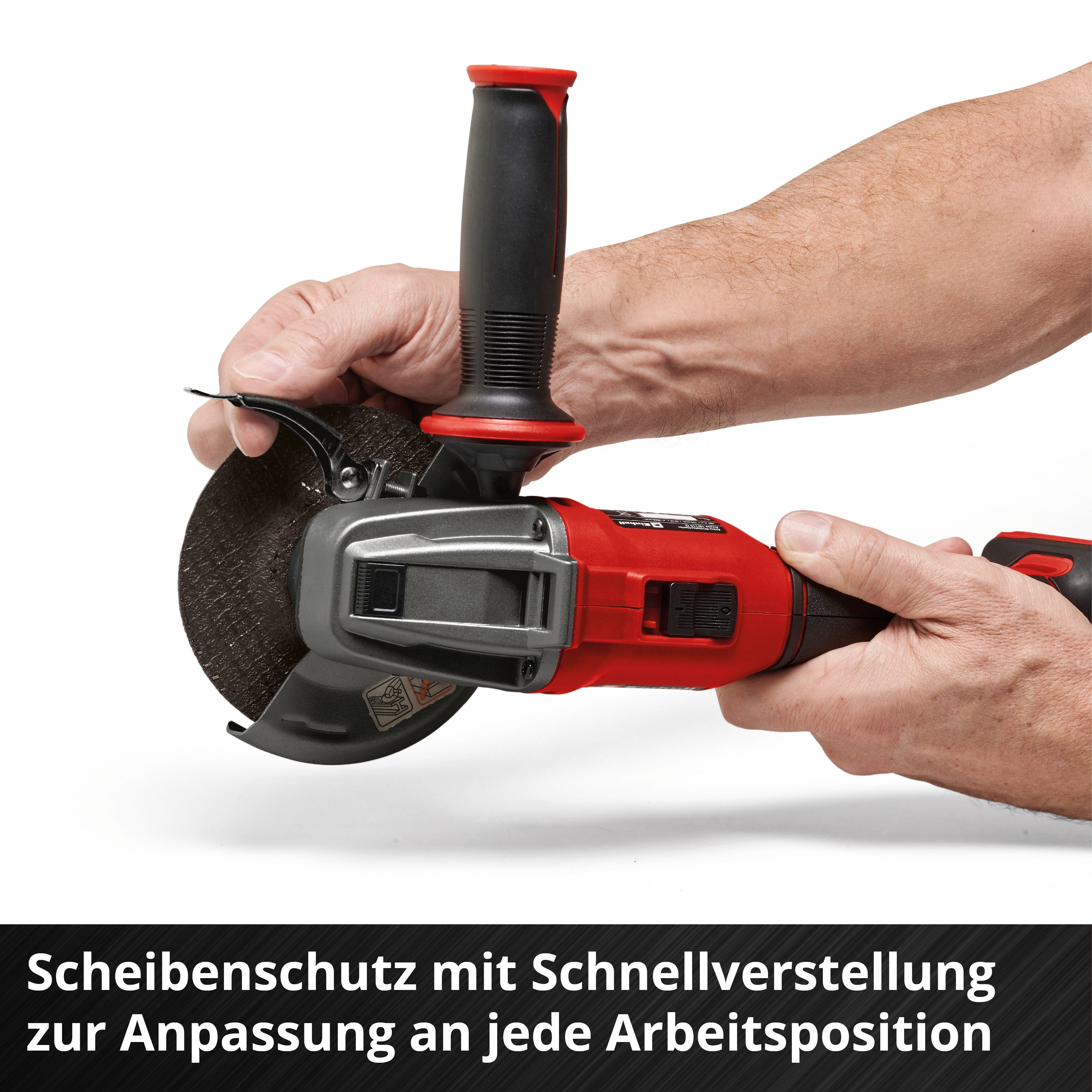 Einhell Akku-Winkelschleifer AXXIO 18/115 Q, (1 tlg), ohne Akku und Ladegerät