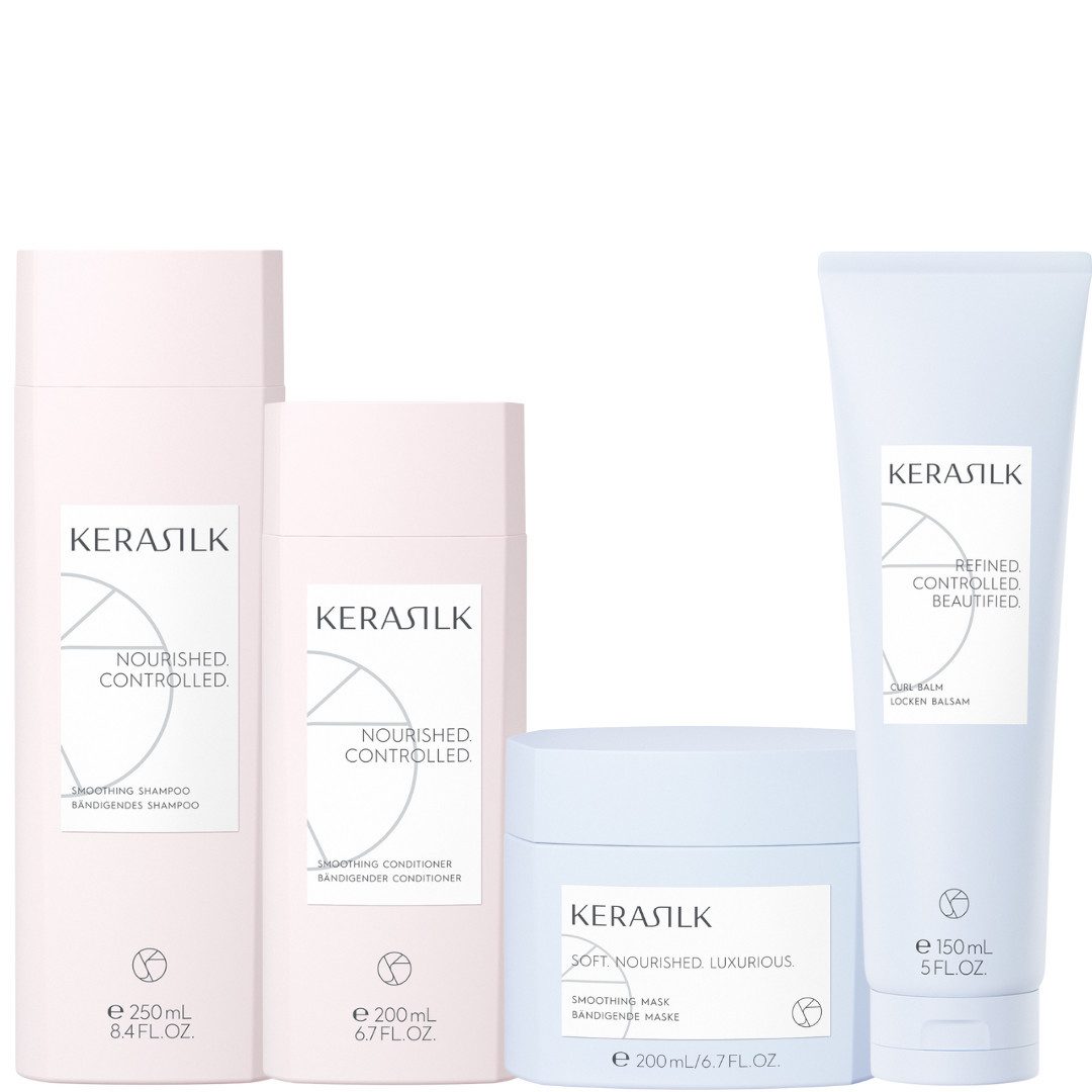Kerasilk Haarpflege-Set Curl Routine, 4-tlg.
