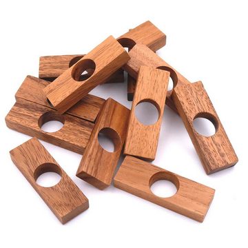 ROMBOL Denkspiele Spiel, 3D-Puzzle MARTEL - kniffliges, anspruchsvolles Denkspiel aus Holz, exklusiv nur bei uns