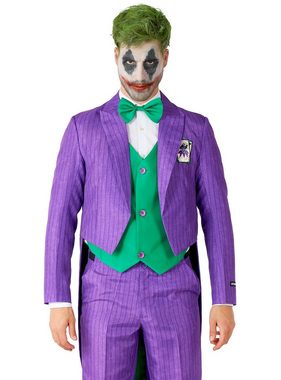 Opposuits Partyanzug SuitMeister The Joker Anzug mit Frack, Sorgt für ein bleibendes Lächeln: cooler Frack für schräge Schurke