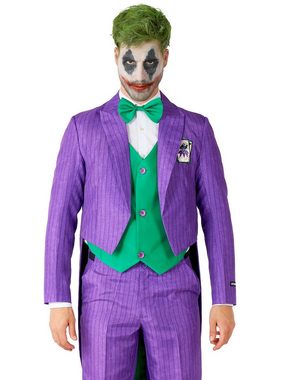 Opposuits Kostüm SuitMeister The Joker Anzug mit Frack, Sorgt für ein bleibendes Lächeln: cooler Frack für schräge Schurke