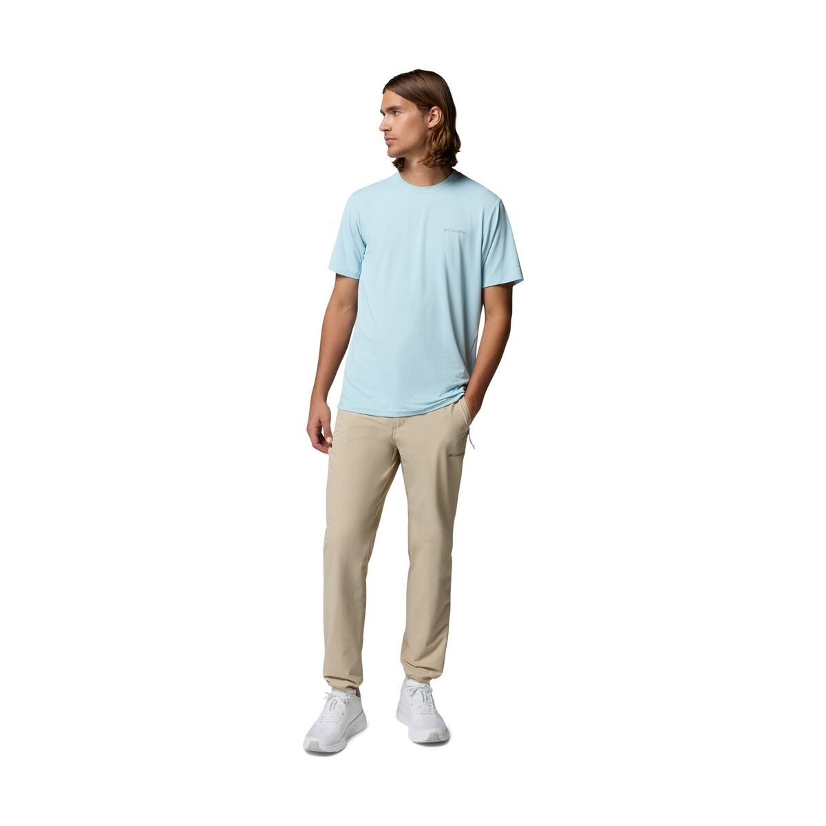 Columbia Outdoorhose Essential Hike AY Pant Leichte, elastische Wanderhose mit Omni-Shield™ für trockenen Komfort
