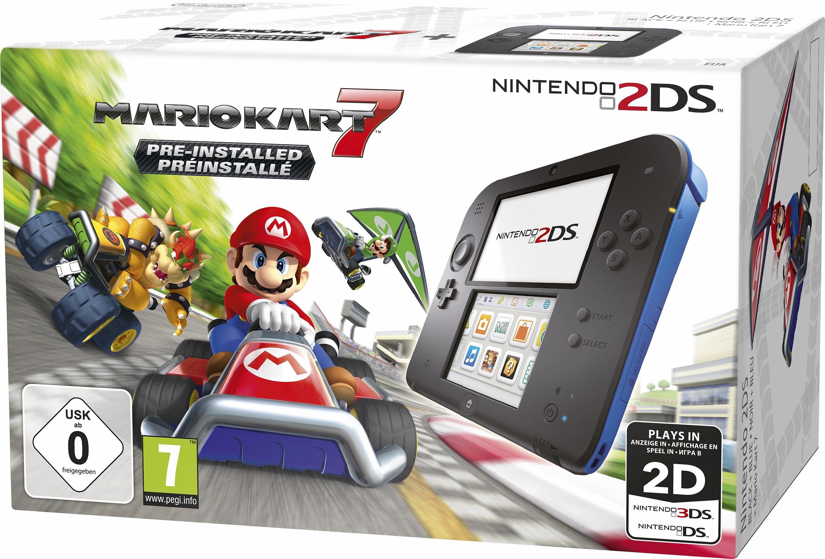 + Mario Kart 7 mit 3 Jahren Garantie* + Mario Kart 7 mit 3 Jahren Garantie*
