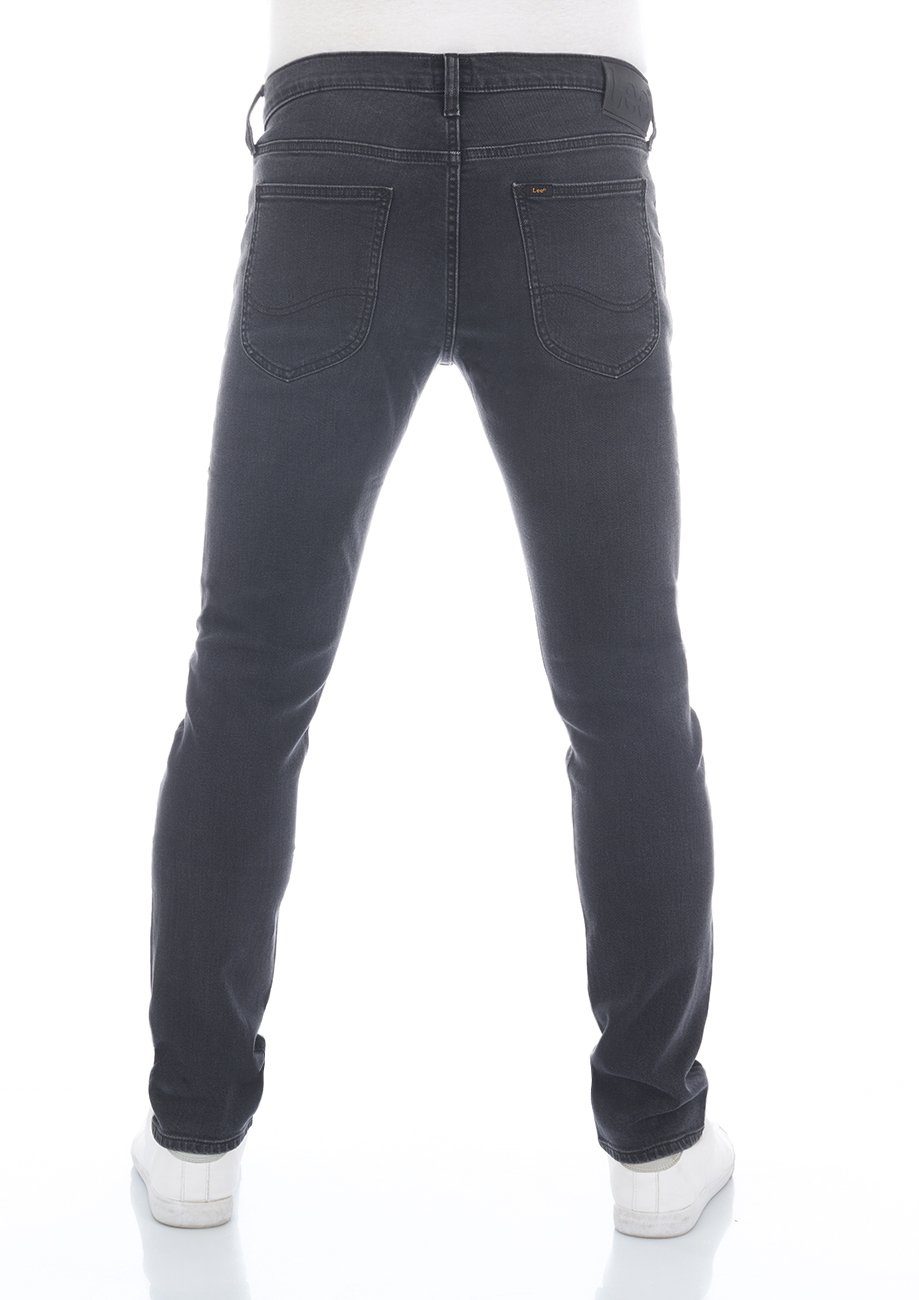 Tapered Hose (LSS2PCQJ3) Slim Tapered-fit-Jeans Jeanshose Grey Denim Fit Dark Stretch mit Luke Lee® Herren