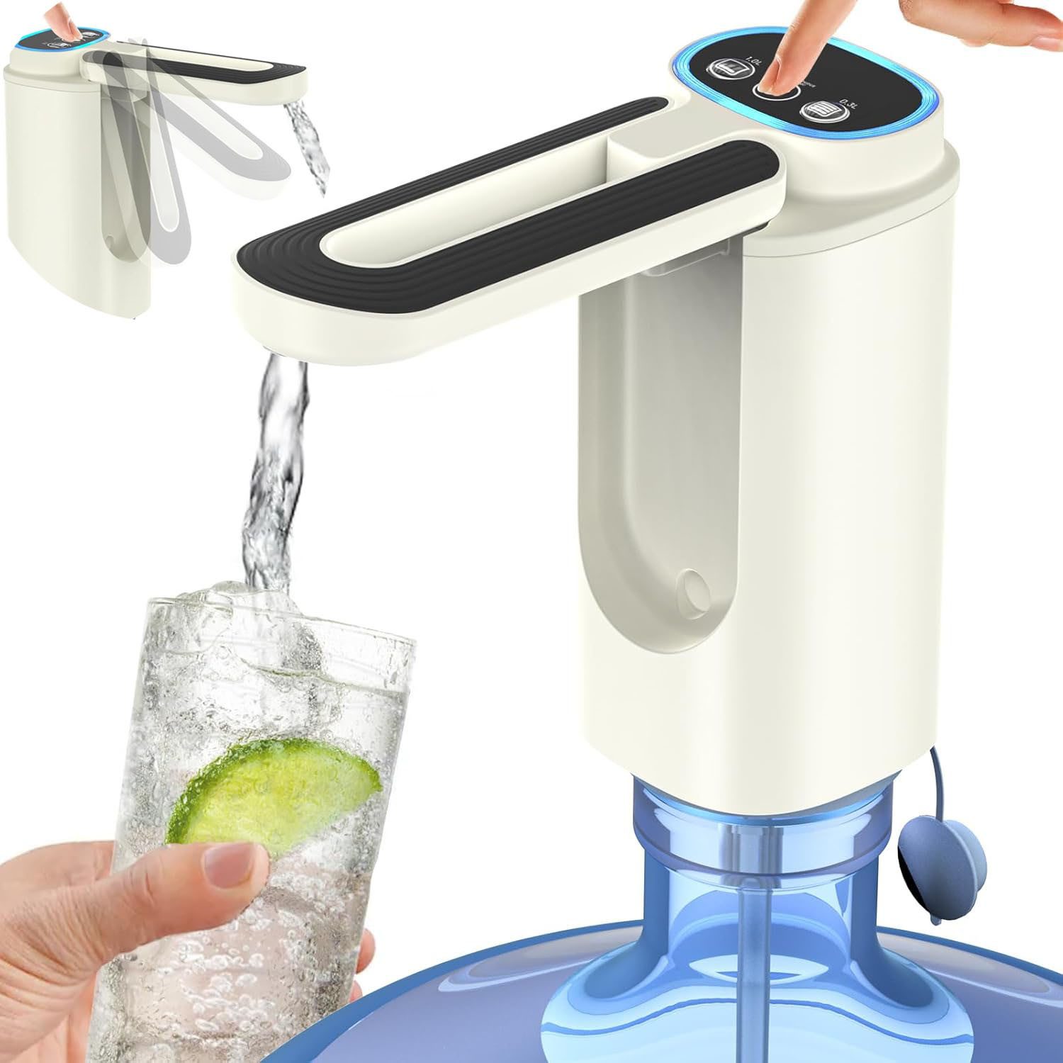 Wasserkocher Elektrischer Wasserspender Wiederaufladbarer USB Wasserflasche