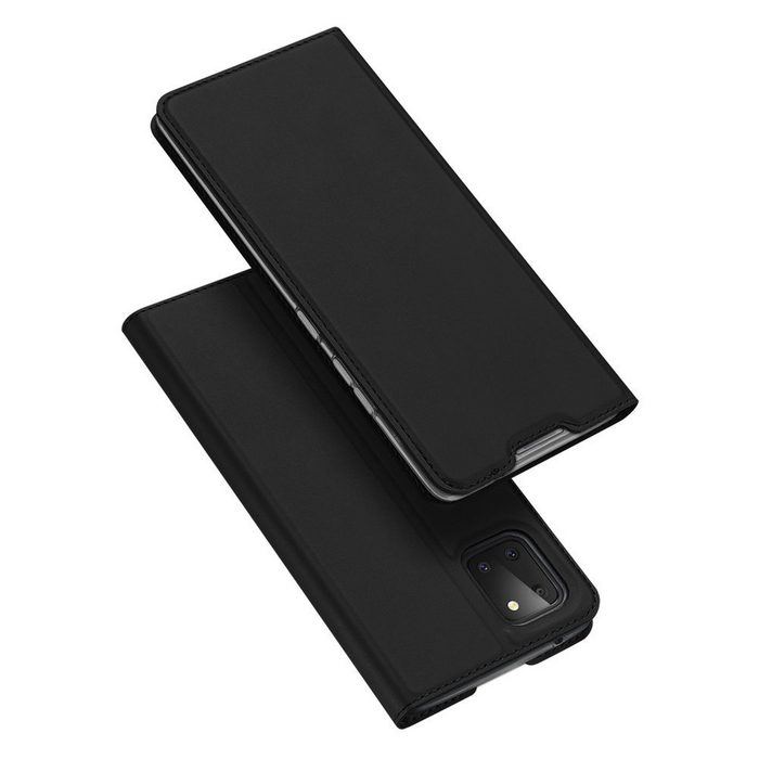 Dux Ducis Handyhülle Hülle "Dux Ducis" für Motorola Moto G60S Schwarz 6 8 Zoll Kunstleder Schutzhülle Handy Wallet Case Cover mit Kartenfächern