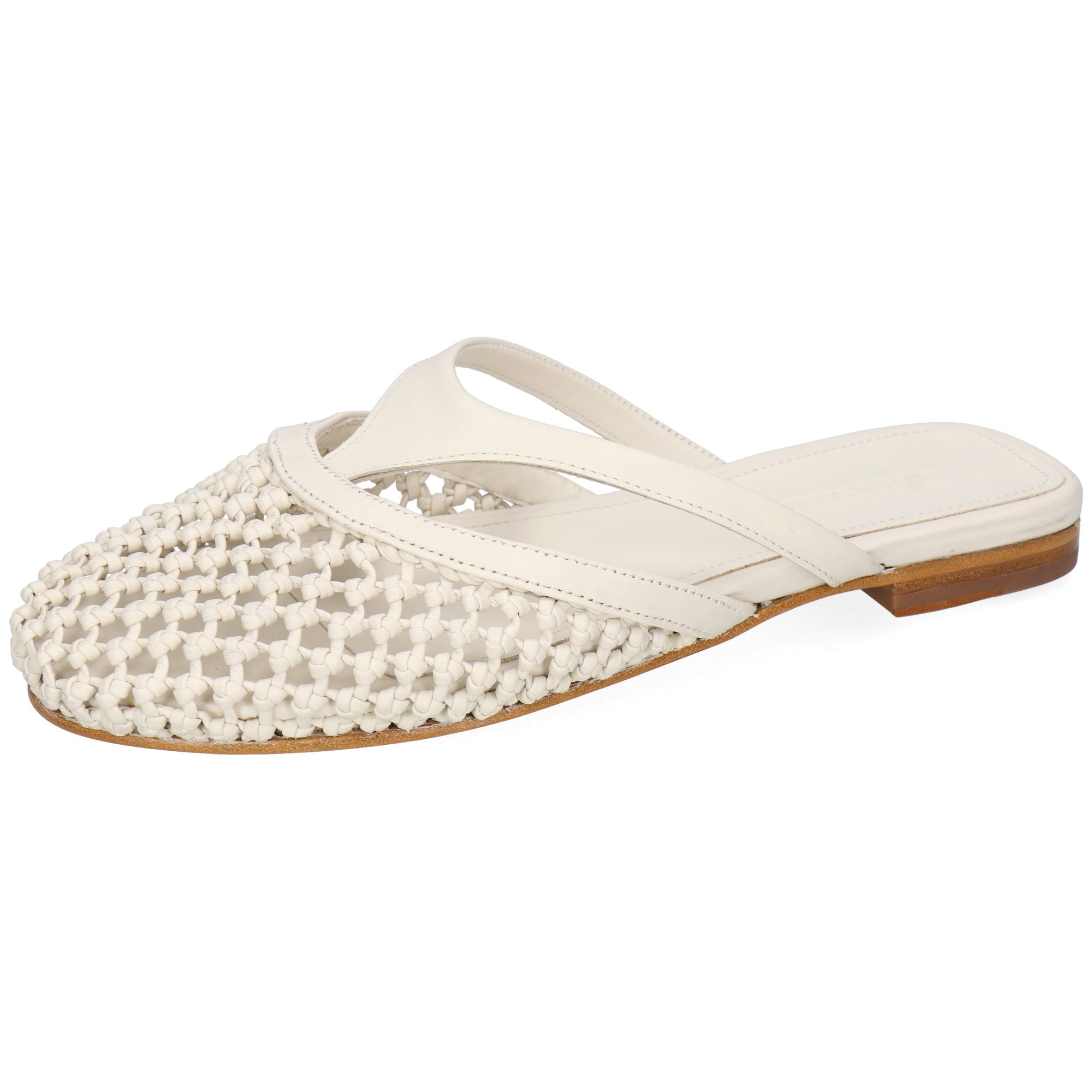Melvin & Hamilton Alivia 5 Leder-Pantoletten für Damen Pantolette Flache Absätze, Echtes Leder