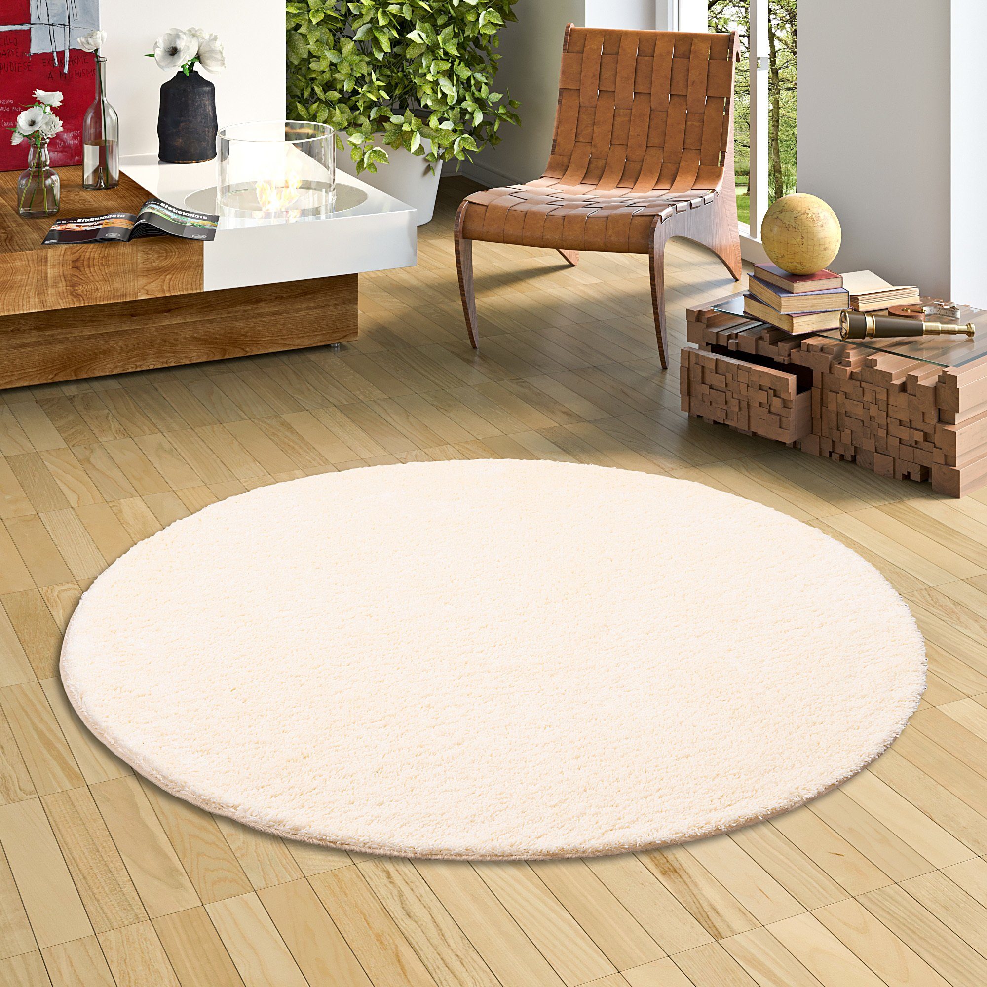Snapstyle Hochflor-Teppich Hochflor Shaggy Teppich Palace günstig online kaufen