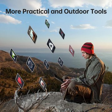 OUKITEL RT3 Outdoor IP68/IP69K, 5150mAh 7 GB RAM 16MP+8MP Kamera Tab Tablet (8", 64 GB, Android 12, 4G, Multifunktionales Outdoor-Gerät für Abenteuer und Alltag)