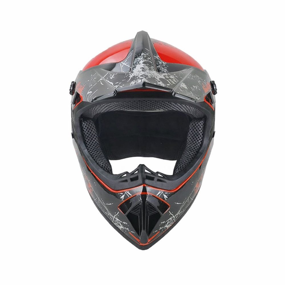 FunSport-Factory Motocrosshelm Racin Kinder Crosshelm Motocross Helm Kinder Motorradhelm Offroad
