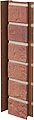 Baukulit VOX Verblender »Solid Brick Bristol Innenecke«, BxL: 9,2x42 cm, (Set, 4-tlg) rot, Bild 1