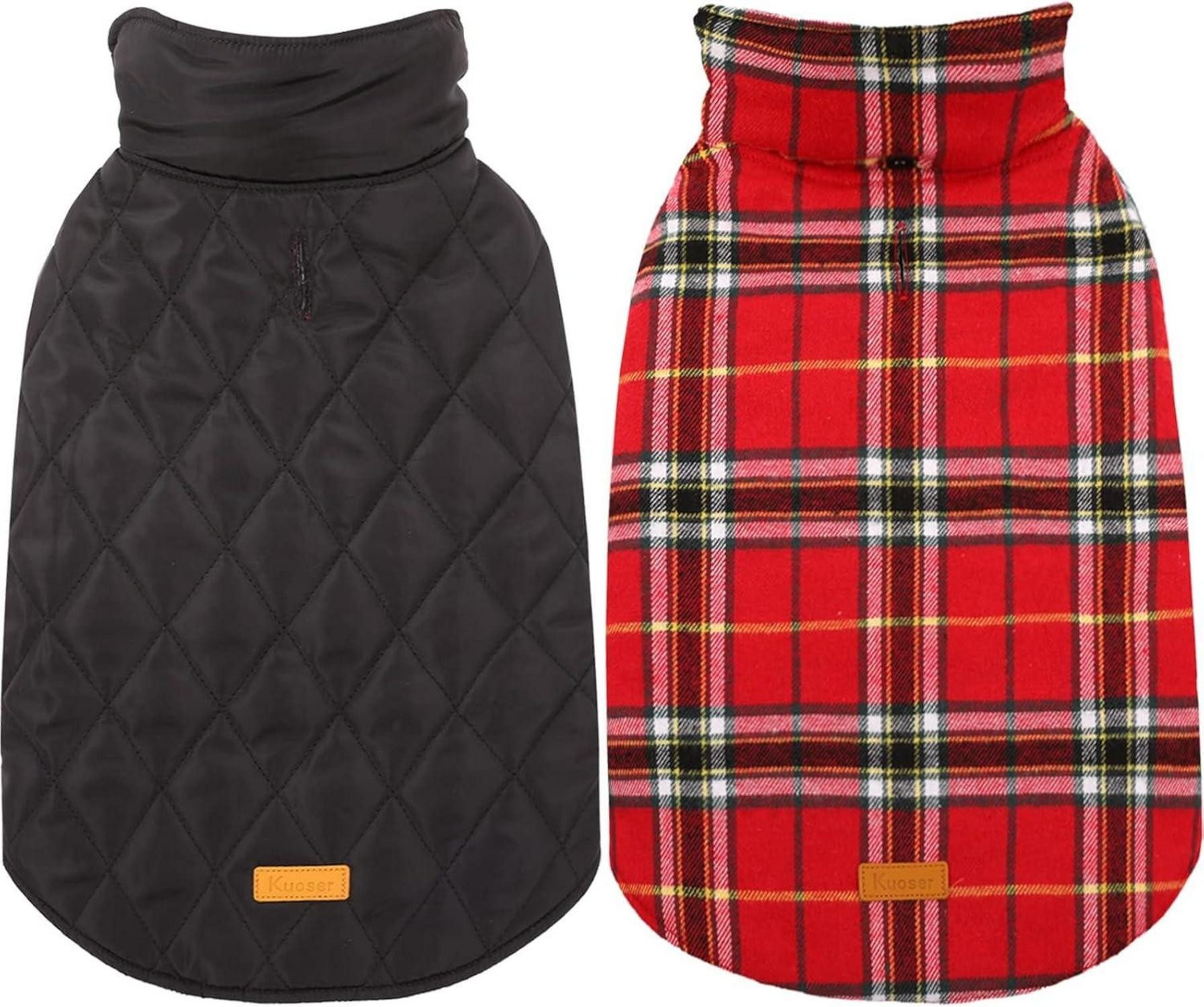 Schutzkragen Hundemantel Winter Hundejacke Große Hunde Wasserdicht Fleece Draußen